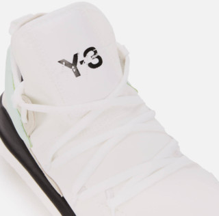 Y-3 Kusari II系列系带平底男士休闲鞋运动鞋 White/Salty Green UK5