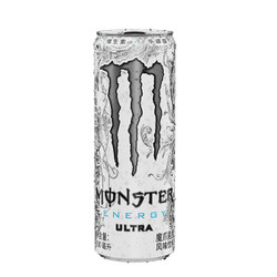 Monster Ultra魔爪超越 无糖 能量风味饮料 维生素功能饮料 330ml*24罐 整箱装 新老包装随机发货 *2件