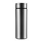 万象（WANXIANG）H12L 550ML真空商务型保温杯 不锈钢男女士办公水杯 时尚礼盒装直身杯 金属灰