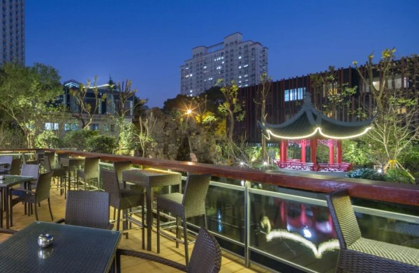 上海虹桥郁锦香宾馆(原虹桥宾馆)1晚+双早+下午茶/自助晚餐