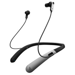 EDIFIER 漫步者 W330NB 颈挂入耳式蓝牙主动降噪耳机 黑色