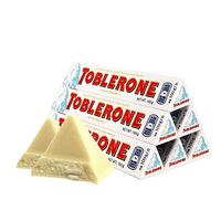 TOBLERONE 瑞士三角 白巧克力含蜂蜜及巴旦木糖 100g*6条