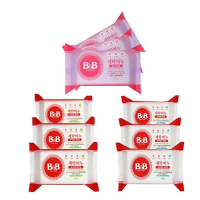 B&B 保宁 婴儿除菌洗衣皂 200g*9块混合装 洋槐香3块+柑橘香3块+薰衣草香3块