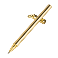 Ttianse 天色 TS-5617 长款带环黄铜笔
