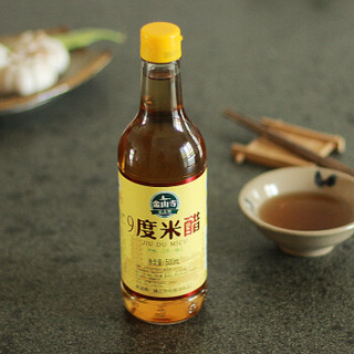 JINSHANSI 金山寺 9度米醋 (瓶装、500ml)