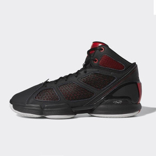 adidas 阿迪达斯 BB7824 Rose 1.5 复刻 篮球鞋 (黑红、42.5)