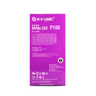 UNIC MEMORY 紫光存储 P100 M.2 SSD 固态硬盘