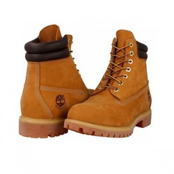 Timberland 男款经典色七孔高帮工装靴