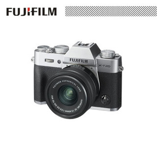 FUJIFILM 富士 X-T20 微单电数码相机 F1.4 R 镜头 (银色)