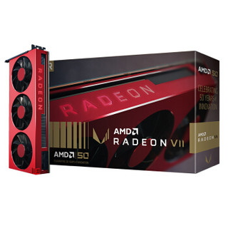 AMD Radeon VII 50周年纪念版 7nm游戏显卡 +凑单品