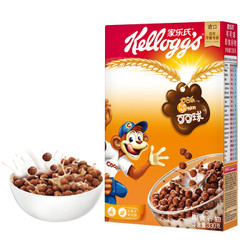 泰国进口 家乐氏（Kellogg’s）可可球 进口麦片 即食冲饮 营养谷物早餐330g（新老包装随机发货） *6件