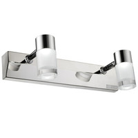 雷士照明led镜前灯 创意水晶卫生间浴室镜柜壁灯节能防潮防水灯具