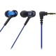  Audio-Technica 铁三角 ATH-CKB50 平衡动铁时尚入耳式耳机 蓝色　