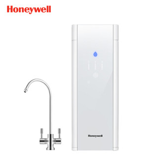 霍尼韦尔（Honeywell）家用净水器  大流量500G无桶双出水 超薄智能水质监测自动冲洗 净水机HT-RO50011SWF