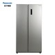 新品发售：Panasonic 松下 NR-EW57S1-S 570升 对开门冰箱