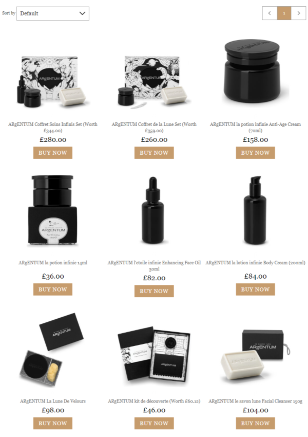 MANKIND 精选 ARgENTUM 护肤品专场