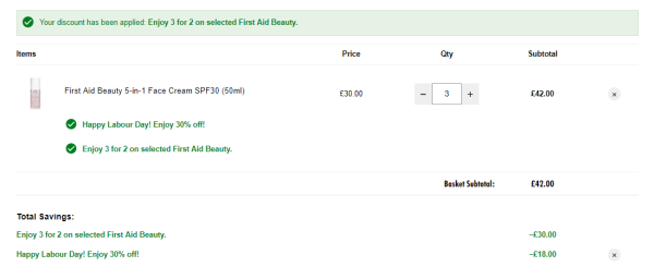 HQhair 精选 FIRST AID BEAUTY 急救美人等品牌 护肤专场