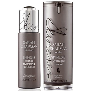 SARAH CHAPMAN Skinesis 熬夜套装（密集补水精华30ml+夜间修复焕肤油15ml）