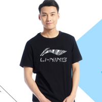 LI-NING 李宁  男子运动短袖