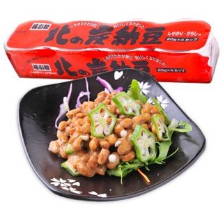 山大 北之炭纳豆 紫苏海苔味 北海道纳豆 日本进口 88.8g 方便菜（2件起购） *6件