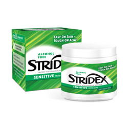 Stridex水杨酸清洁棉片55片温和型 疏通毛孔 祛痘除黑头 *3件