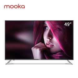 模卡（MOOKA） 49A6 49英寸 安卓智能网络窄边框全高清LED液晶电视