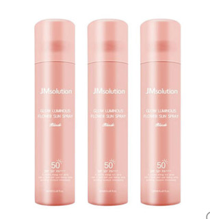 JM solution 粉色玫瑰防晒喷雾 SPF50+ 180ml*3