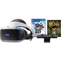 SONY 索尼 Playstation 4 VR眼镜+《宇宙机器人》《Moss》同捆套装