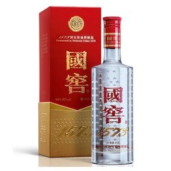 限地区：泸州老窖 国窖1573 52度 500ml+水井坊酒 画卷装 52度白酒 1000ml