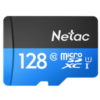 Netac 朗科 P500 U1 Class10 microSD存储卡 TF卡 128GB