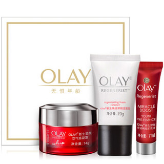 OLAY 玉兰油 新生塑颜试用装三件套 31g/mL-50g/mL