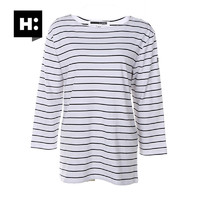 拼团 [支持自提] H:CONNECT 女士圆领条纹T恤 3色可选