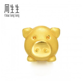Chow Sang Sang 周生生 Charme串珠系列 85611C 小胖猪转运珠