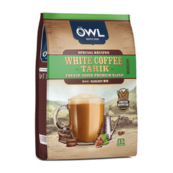 OWL 猫头鹰 3合1速溶白咖啡粉 600g*2袋