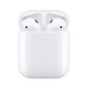  Apple 苹果 新AirPods（二代）无线蓝牙耳机 有线充电盒版　