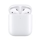 历史低价：Apple 苹果 新AirPods（二代）无线蓝牙耳机 无线充电盒版