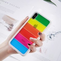 100％SATISFIED 鑫盾 iPhone X 玻璃镜面手机壳 多色/图案可选