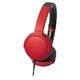 历史低价：audio-technica 铁三角 ATH-AR3iS AR3iS 头戴式耳机 红色