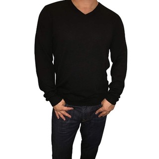 中亚Prime会员：Calvin Klein 卡尔文·克莱  Extra Fine Merino Wool 男士V领毛衣 +凑单品