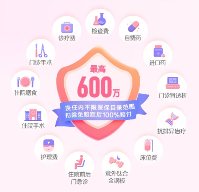 ZhongAn Insurance 众安保险 众安尊享e生2019版  最高600万保额