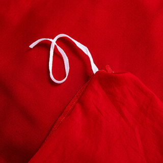 恒源祥家纺 婚庆套件 全棉提花大红色结婚四件套 1.8/2.0米床 龙凤奇缘