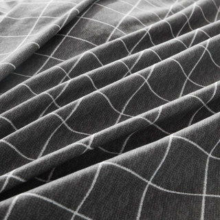 北极绒 床品套件 纯棉四件套 全棉床单被套 格调 1.5/1.8米床 被套200*230cm
