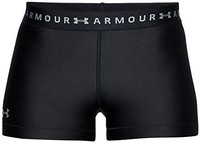 Under Armour 安德玛 女士 HeatGear Armour系列短裤 1309618-001 黑色 Extra Small