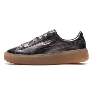 PUMA 彪马 Basket Platform 女士休闲运动鞋 366687-01 灰色 38