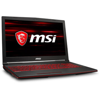 msi 微星 冲锋坦克GL63 15.6英寸游戏本