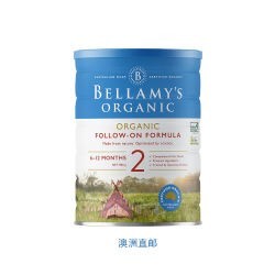 BELLAMY'S 贝拉米 Bellamy's Organic 2段奶粉900克*6罐