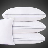 Bejirog 北极绒 羽丝绒枕 (白色、单人、42*70cm、一个装、长方形)