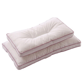 红瑞 儿童枕头 (粉色、一只装、30*50cm、纤维枕)