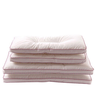 红瑞 儿童枕头 (粉色、一只装、35*60cm、纤维枕)