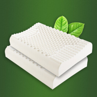 nanjiren南极人天然乳胶枕按摩颗粒款长方形